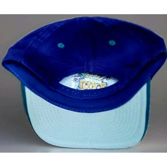VTG 1997 Super Bowl XXXI Snapback Hat NWT – Drew Pearson NFL Blue Teal Cap USA - Picture 5 of 14